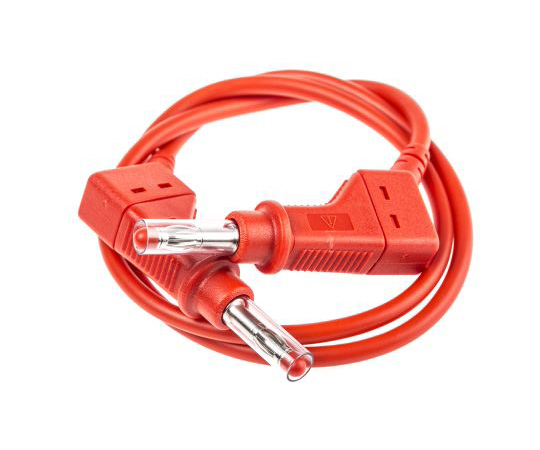 テストリード線　赤　50cm