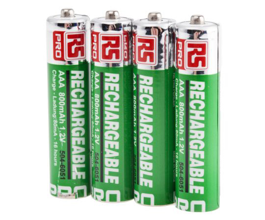 63-4838-46 充電式単四電池 ニッケル水素電池 1.2V 800mAh 1袋 63-4838-46 充電式単四電池 ニッケル水素電池 1.2V 800mAh 1袋