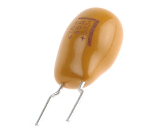 KEMET タンタルコンデンサ,35V,47μF,±10％ 1袋（10個入）