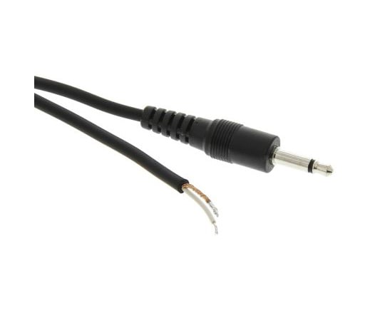 63 48 14 オーディオケーブル 3 5 Mmオスモノジャック ストリップ及びスズめっき 32hr074x Axel アズワン