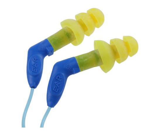 耳栓 再利用可能 50 黄 1箱（50個入）