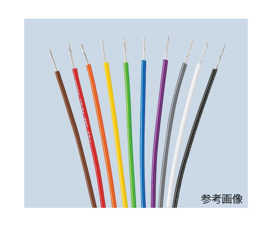 PVCケーブル 燈 導体材質 スズめっき銅線 1袋（30メートル入） UL1007 #24 Orange SWCC 30m