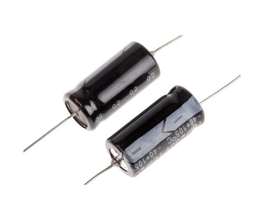 【こんぶ】 63-4989-85 アルミ電解コンデンサ 10μF 250V dc 1袋（5個入） 707-6414