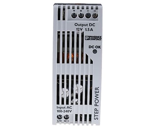 スイッチング電源　STEP　POWER　出力　1.5A　12V　dc/