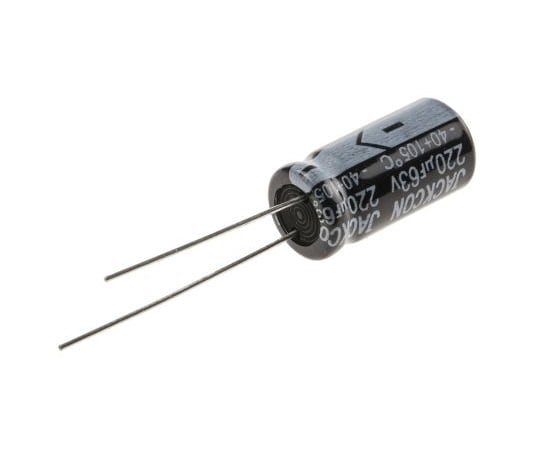 アルミ電解コンデンサ 220μF 63V dc 1袋（10個入）