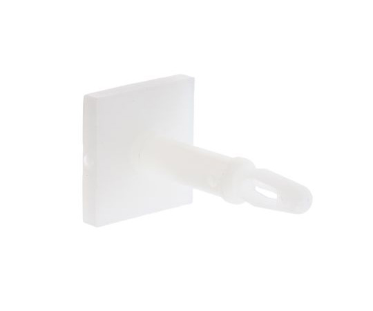 基板サポート 本体高さ15.9mm ナイロン PCB穴径3.18mm ベース寸法12.7x12.7mm 1袋（40個入）