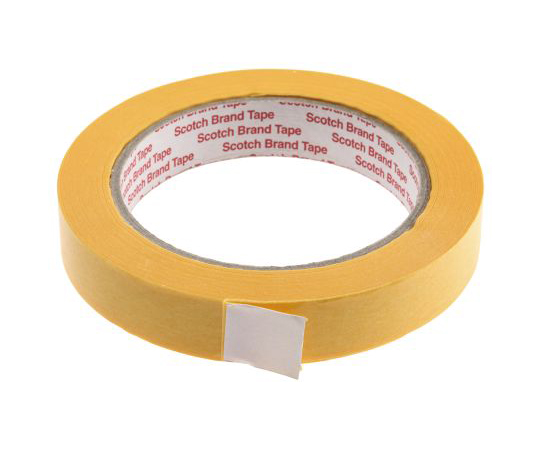 マスキングテープ　紙　幅　19mm　長さ　50m　ゴールド