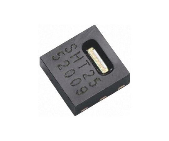 温度　/　湿度センサ　±1.8％RH　シリアル-I2C　2.1～3.6　V　6-Pin　DFN