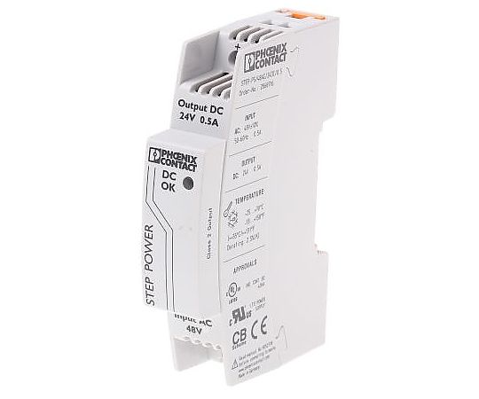 スイッチング電源　STEP　POWER　出力　500mA　24V　dc/