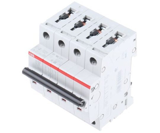 ミニチュアサーキットブレーカ　MCB　Sシリーズ　2CDS254001R0164　4P