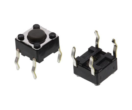 タクトスイッチ 単極単投（SPST） スルーホール 1箱（20個入）