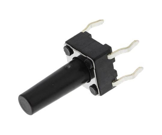 タクトスイッチ 単極単投（SPST） スルーホール 1箱（10個入）