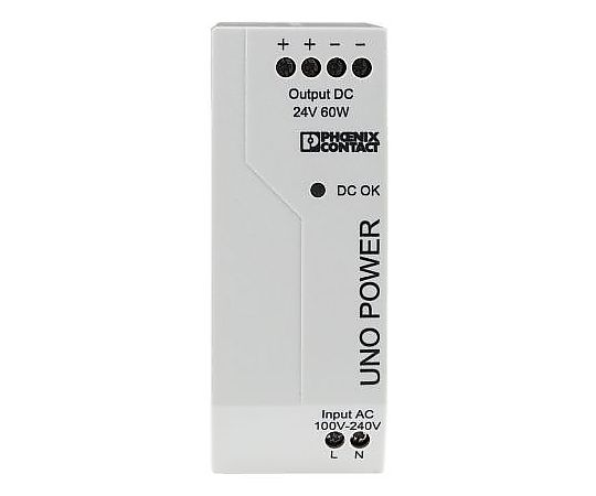スイッチング電源　UNO　POWER　出力　2.5A　定格　60W　24V　dc/