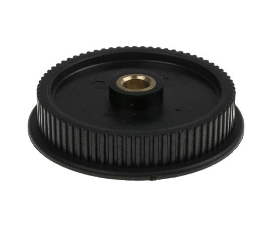 タイミングベルトプーリー　72歯　2.032mmピッチ　ボア6mm　ハブ径17mm