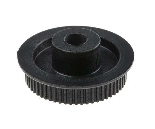 タイミングベルトプーリー　60歯　2.032mmピッチ　ボア8mm　ハブ径17mm