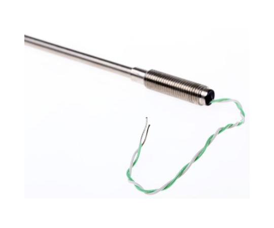 熱電対センサ　Kタイプ　ケーブルタイプ　-40°C　→　1100°C　250mm　IEC