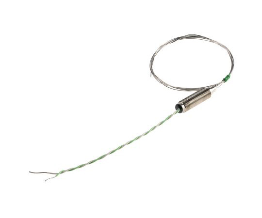 熱電対センサ　Kタイプ　ケーブルタイプ　-40°C　→　750°C　1m　IEC