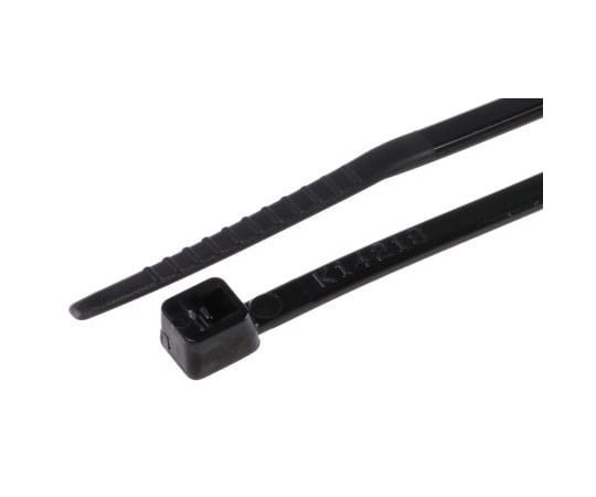 結束バンド 100mmx2.5 mm 黒 ナイロン 66 1袋（100個入）