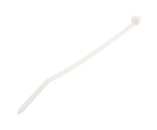 結束バンド 100mmx2.5 mm 白 ナイロン 66 Ty-Fastシリーズ 1袋（100個入）