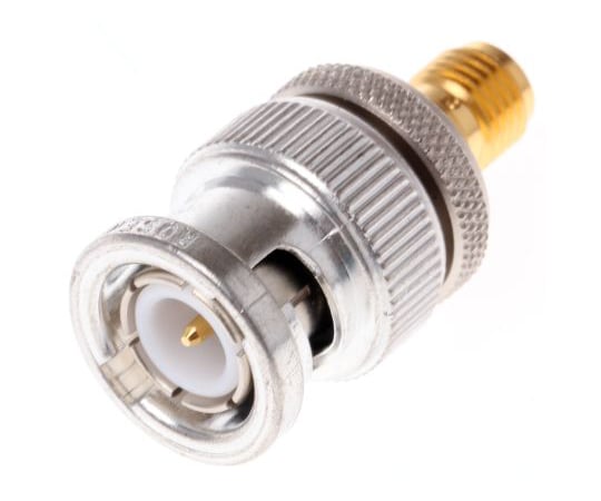 同軸　変換アダプタ　ストレート　SMA　ジャック　-　BNC　-　プラグ