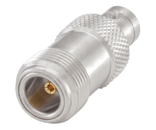 同軸　変換アダプタ　ストレート　N型　ジャック　-　BNC　-　ジャック