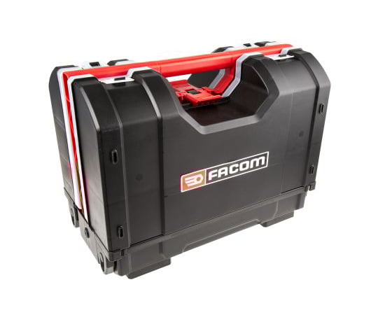 63-5139-32 工具箱 プラスチック 黒 / 赤 454x244x324mm BP.Z46APB