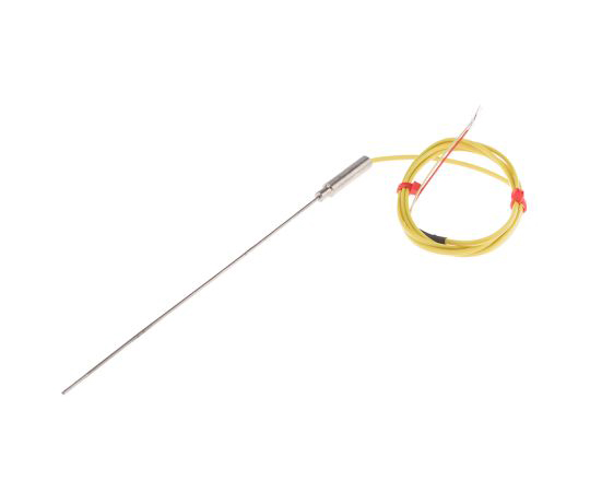 熱電対センサ　Kタイプ　ケーブルタイプ　-100°C　→　1100°C　150mm　ANSI