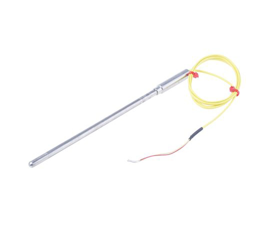 熱電対センサ　Kタイプ　ケーブルタイプ　-100°C　→　1100°C　150mm　ANSI