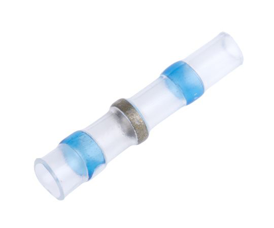 はんだスリーブ スリーブ長さ 24.5mm 青 GASTシリーズ 1袋（100個入）