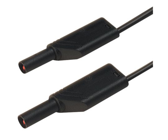 テストリード線　黒　25cm