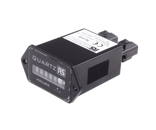 アワーカウンタ　パネル取り付け　6桁