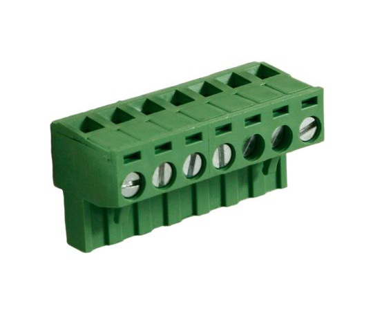基板端子台 5mmピッチ 1列 7極 緑 1袋（5個入）