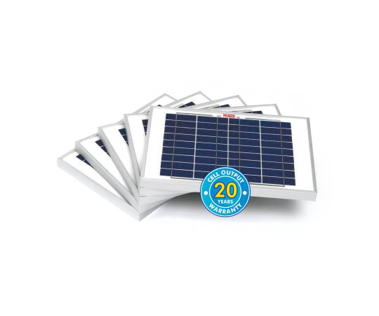 太陽電池 10W 1袋（5個入） 904-6121