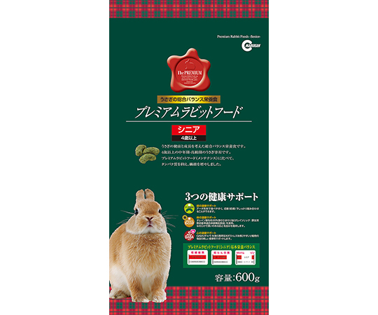プレミアムラビットフード　シニア　600g