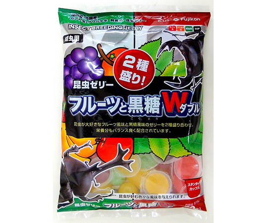 取扱を終了した商品です］昆虫ゼリー フルーツと黒糖ダブル （16g×20個