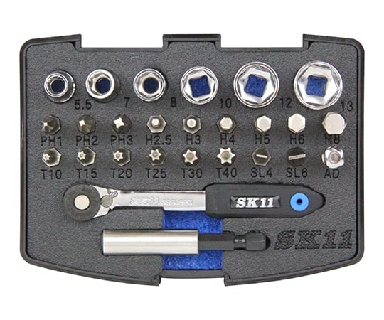 SK11 スリムラチェット ドライバーセット SRD-2227