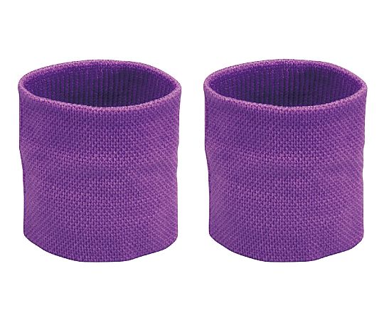 ダンスリストバンド 紫 1組（2個入）