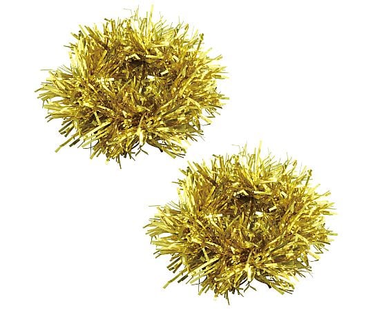 キラキラリストバンド　2個組　金