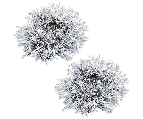 キラキラリストバンド　2個組　銀