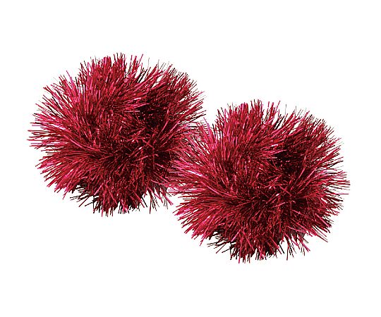 キラキラリストバンド　2個組　桃