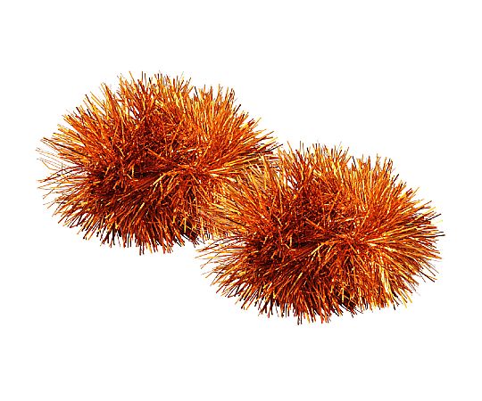 キラキラリストバンド　2個組　オレンジ