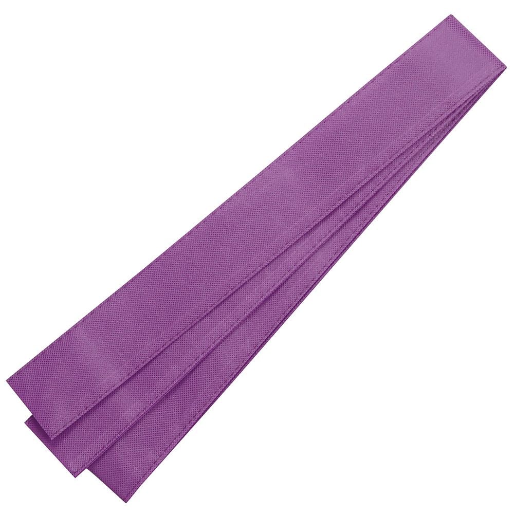 カラー不織布ハチマキ　紫