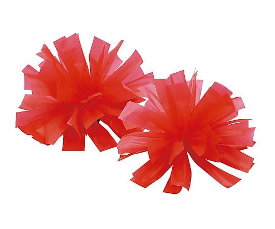 ハンドフリーチアポンポン　パステルレッド