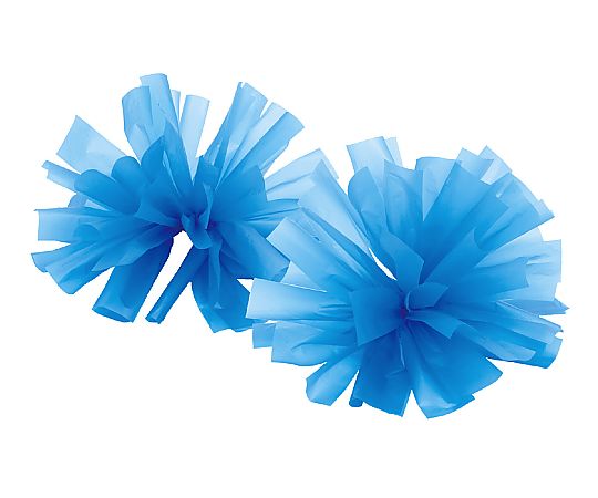 ハンドフリーチアポンポン　パステルブルー