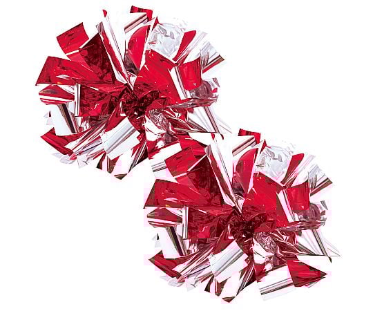 ハンドフリーチアポンポン　ピンクシルバー