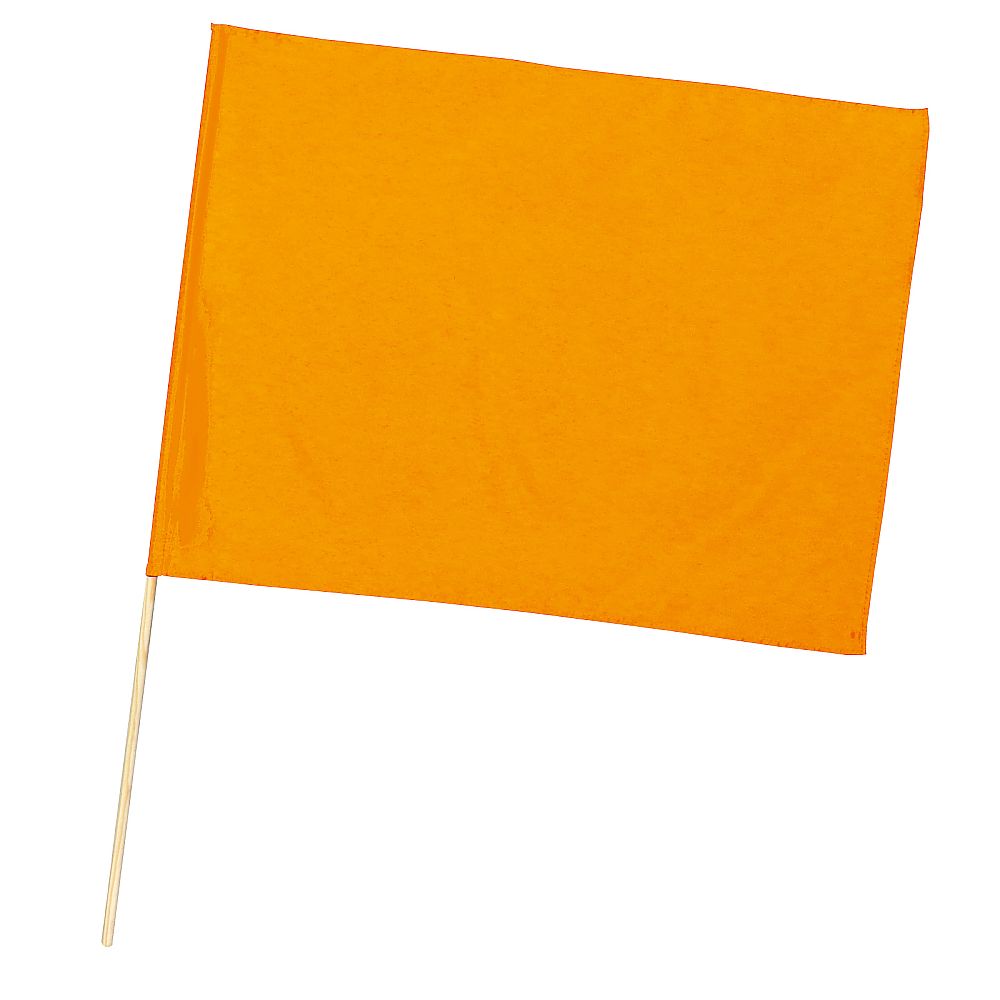 サテン大旗　メタリックオレンジ　φ9mm