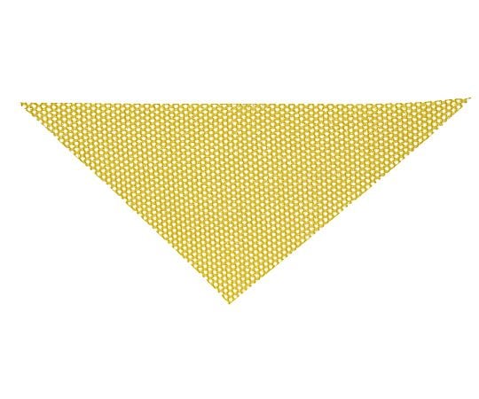 キラキラメッシュスカーフ　黄