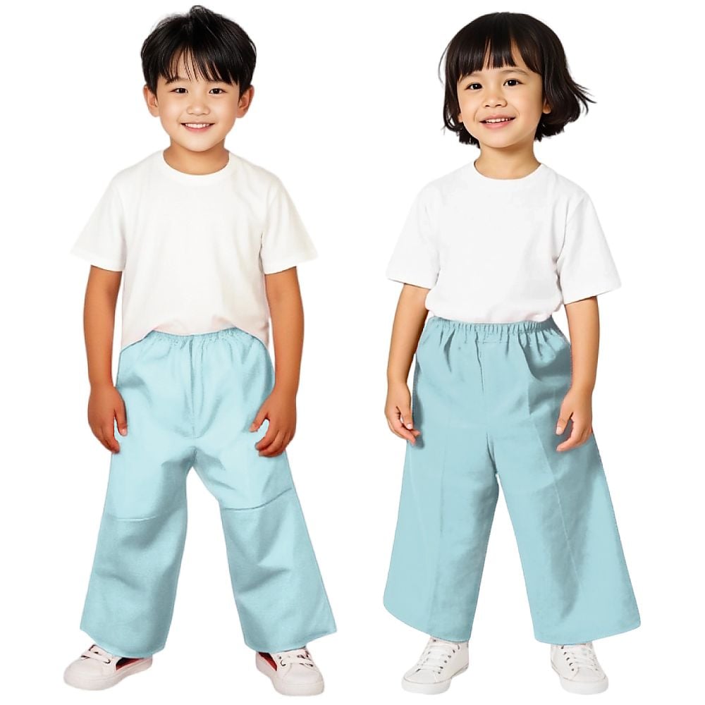 衣装ベース　J　ズボン　水色