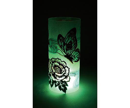 簡単和紙アート　ゆらぎ灯付