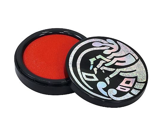 らでん調　朱肉φ70